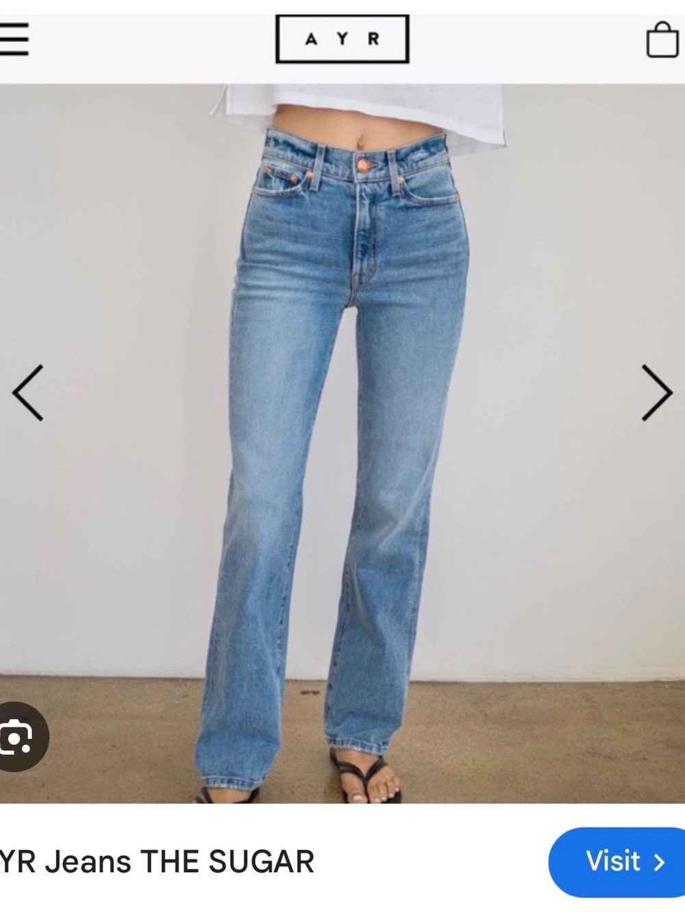 AYR Jeans THE SUGAR